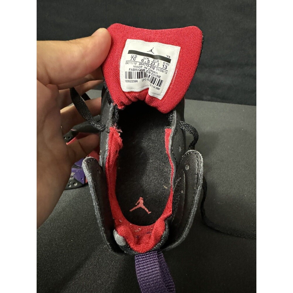 Jordan 7 Retro 304772-018 Size 7C Nike Boys Sneakers - Picture 8 of 9